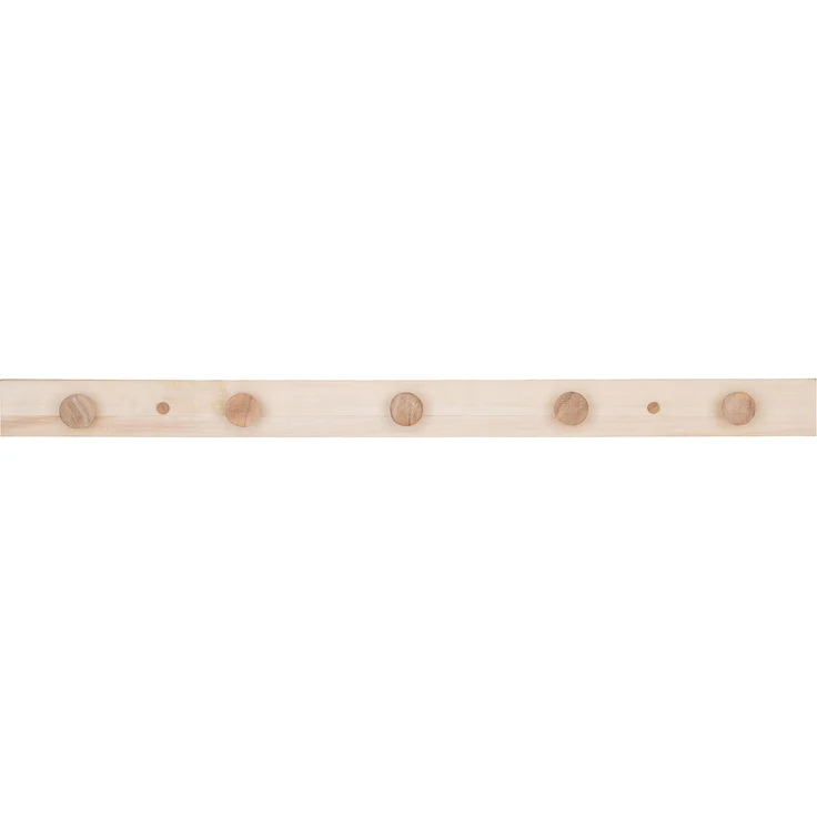 House Nordic Garderobenständer, Pappelholz, nativ, 70x5 cm – Bild 1
