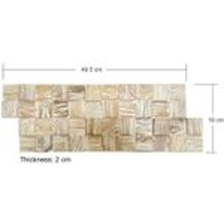 Holz Wandverkleidung White Washed Cube – Bild 10