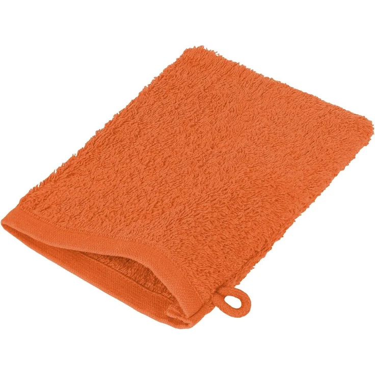 NatureMark Waschhandschuh 10er-Set Frottier Waschhandschuhe, 100% Baumwolle (10-St), Premium Frottier Waschhandschuhe, 15x21cm, Terrakotta – Bild 3