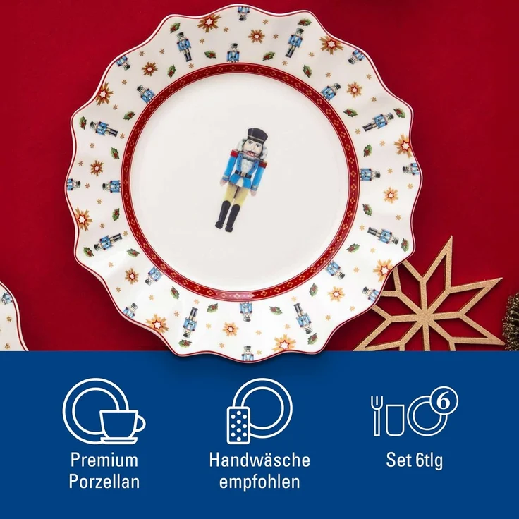Villeroy & Boch Toy's Delight Frühstücks-Set 6-teilig Nussknacker – Bild 2
