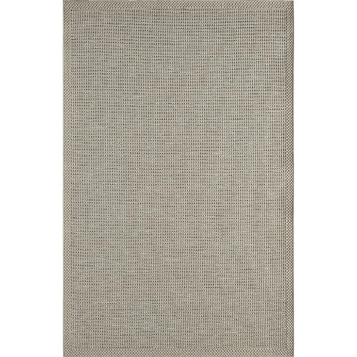 the carpet Calgary - robuster Outdoor Teppich, Flachgewebe, modernes Design, ideal für Küche und Esszimmer, Vintage-Optik, Boho-Style, auch für den Außenbereich, Beige-Grau, 160x220 cm – Bild 2