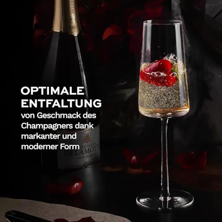 Stölzle Lausitz POWER Champagnerglas 240 ml 6er Set – Bild 6