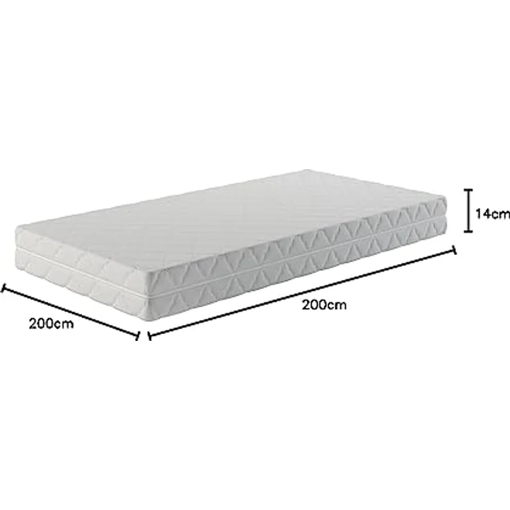 MSS e.K. Matratzenbezug "CLASSIC" 200 x 200 x 14 cm"" – Bild 10