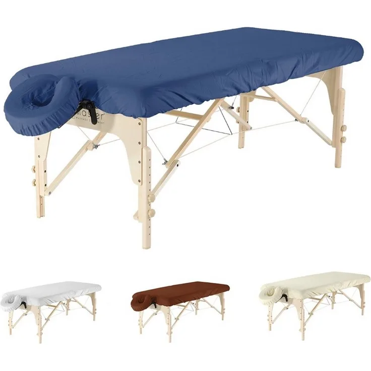 Duke-Handel Massageliegenbezug inkl. Kopfpolster, 100 % Mikrofaser, Gummizug: rundum, (2 Stück), knitter- und pillingbeständig, superleicht und ultraweich