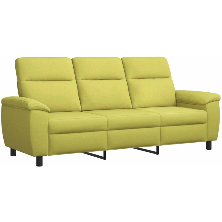 vidaXL Sofa Hellgrün 214 x 90 x 95 cm Stoff 42040981 – Bild 1