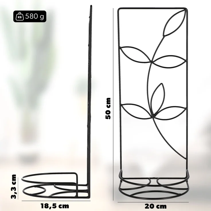KADAX Blumentopfständer, Metall, hängend, 50 cm – Bild 2