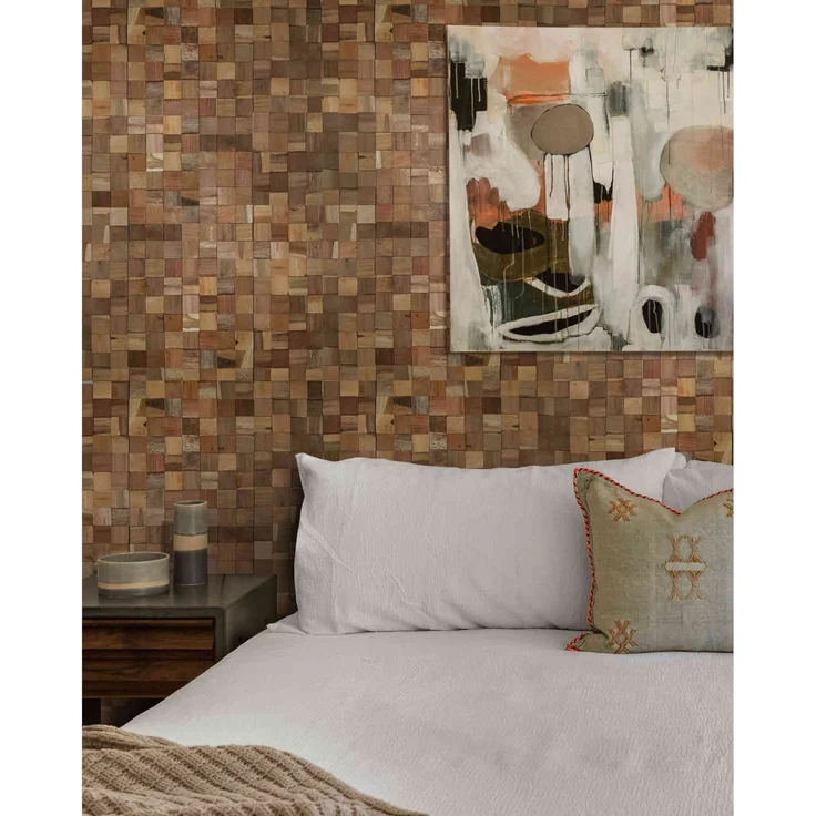 Holz Wandverkleidung Natural Cube – Bild 2