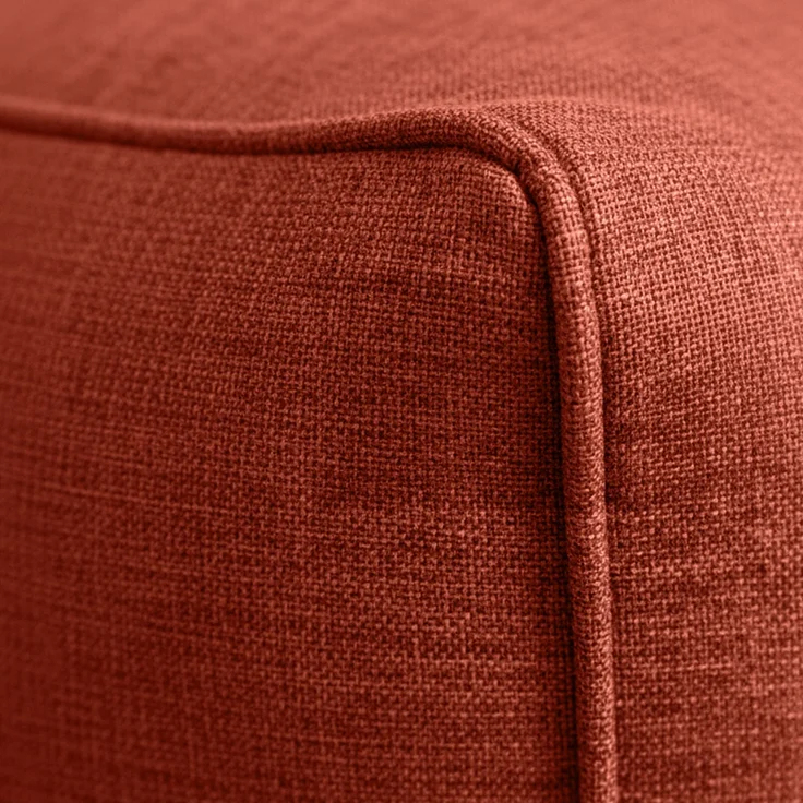 Green Bean® Indoor Sitzhocker Pouf 70x33x28cm EPS-Perlen Füllung -Home Linen Kuschelig Weich Waschbar - Drinnen Bodenkissen Liegekissen Sitzkissen Sitzhocker Sessel Kinder Erwachsene Stoff Rot – Bild 7