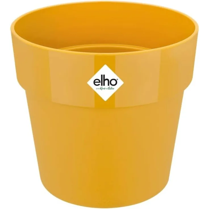 Elho B. for Original Rund 25 - Blumentopf - Ocher - Drinnen - Ø 25 x H 23. 2 cm
