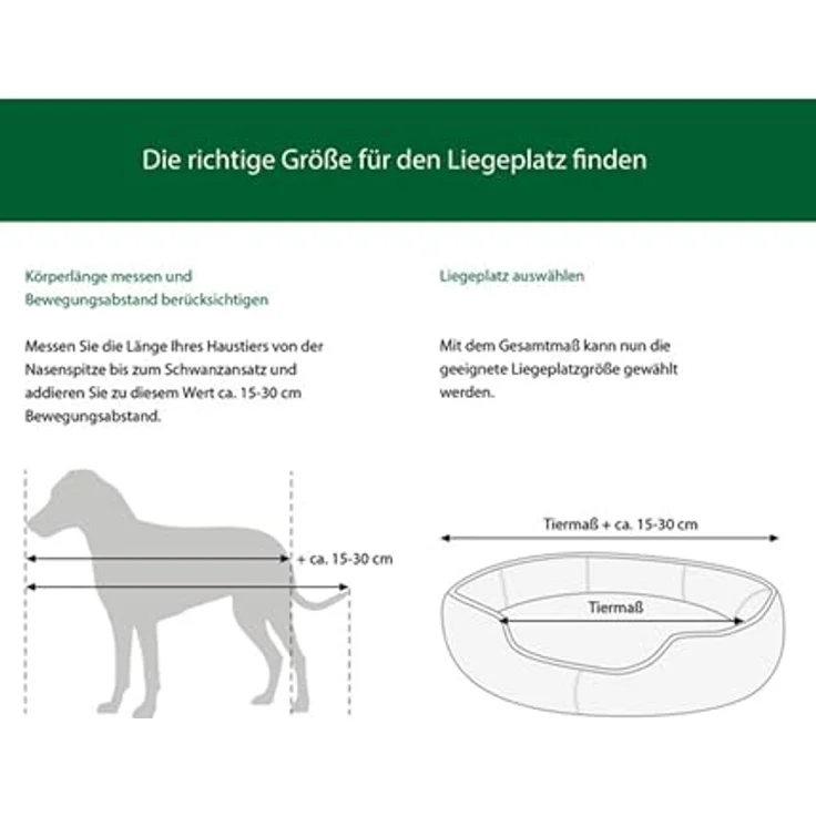 Dehner Tierbett Sammy, oval, grau, versch. Größen, hochwertiges Hundebett/Katzenbett, mit herausnehmbarem Liegekissen – Bild 4