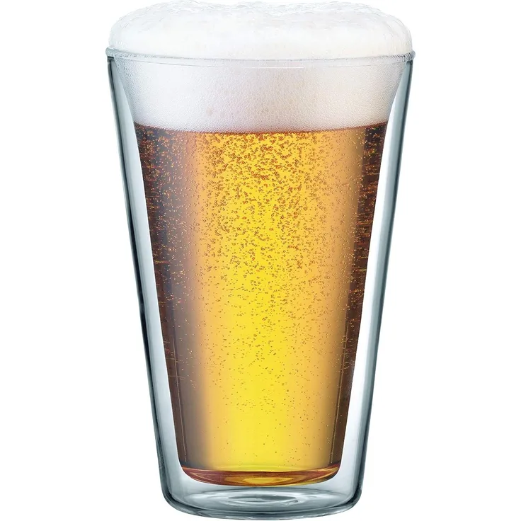 Bodum Canteen 2 Stk. Glas Doppelwandig 0,4 L 2er Set