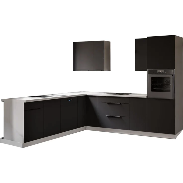 Winkelküche ARIA K-WH ECKE 2 - 250 x 270 cm Anti Fingerprint Küchenzeile Küchenblock Singleküche Einbauküche Küche Eckküche – Bild 18