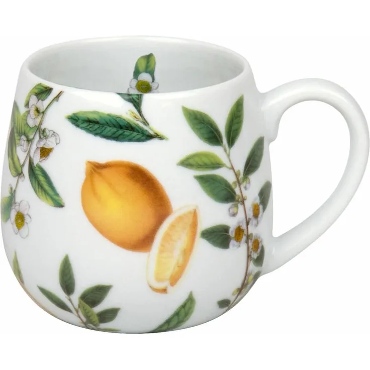 KÖNITZ 1111432226 Kuschelbecher 400 ml My favourite tea SCHWARZER TEE, Porzellan / Becher