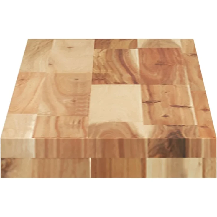 vidaXL Tischplatte 100x20x4 cm Rechteckig Massivholz Akazie 4008835 – Bild 6