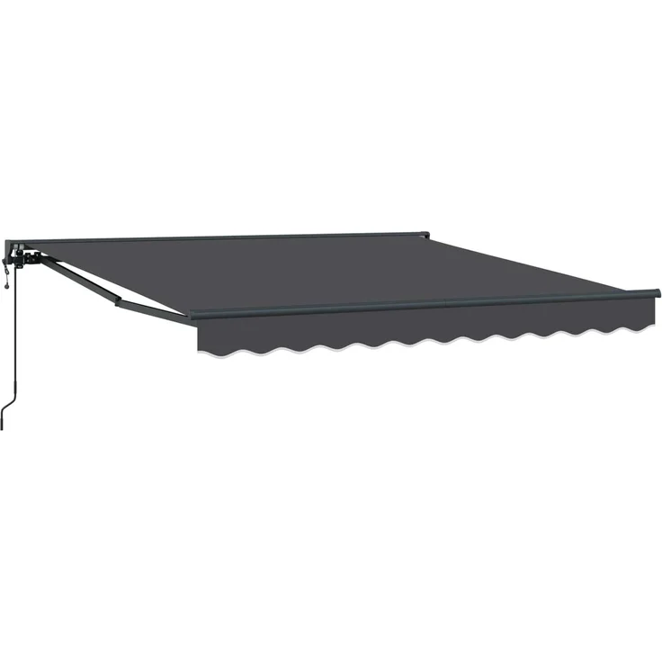 vidaXL Markisenrahmen Anthrazit 300 x 250 cm 3329934 – Bild 1