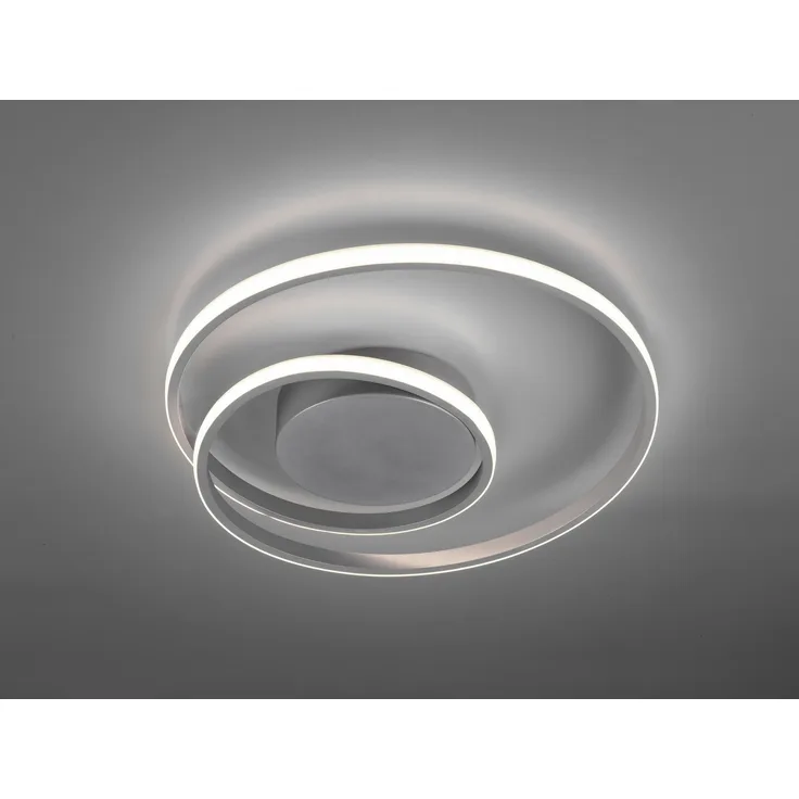 LED Deckenleuchte, Ring Design, dimmbar, 39 cm, ZIBAL