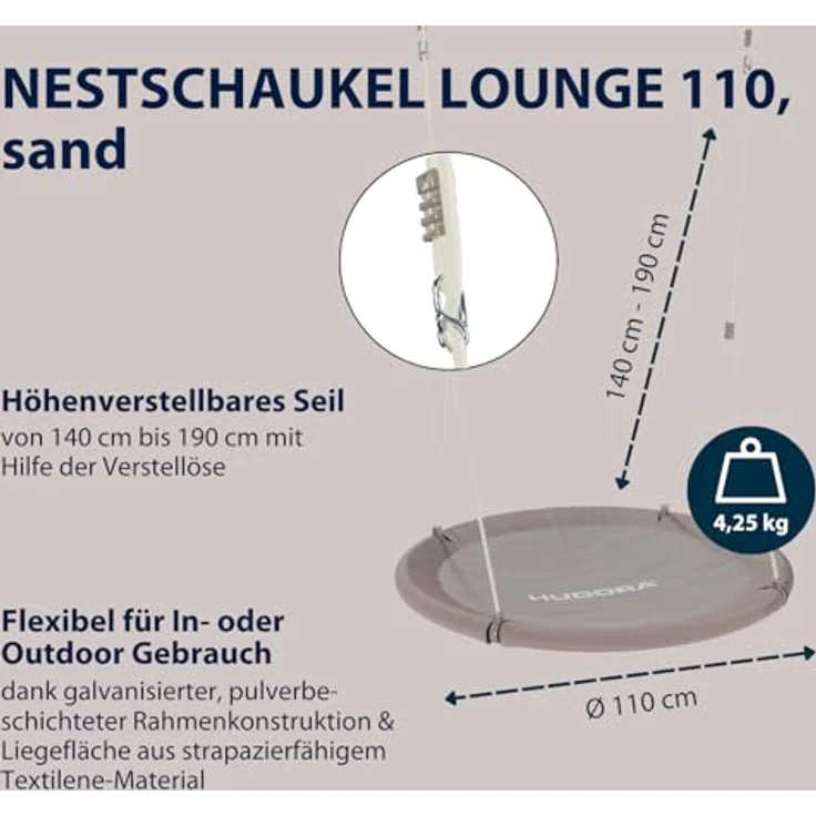 Nestschaukel Lounge 110 – Bild 2