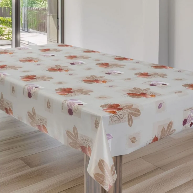 laro Tischdecke Wachstuchtischdecke Herbst Mix PVC Eckig – Bild 4