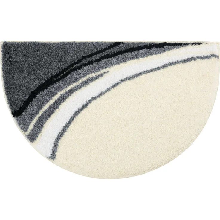 Erwin Müller Duschmatte Duschvorlage "Mykonos" halbrund, Höhe 20 mm, Grafik