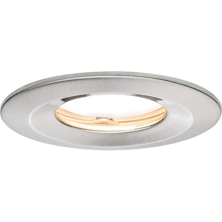 Paulmann No. 93882 Einbauleuchte LED Coin Slim IP65 starr Eisen 1er-Set dimmbar