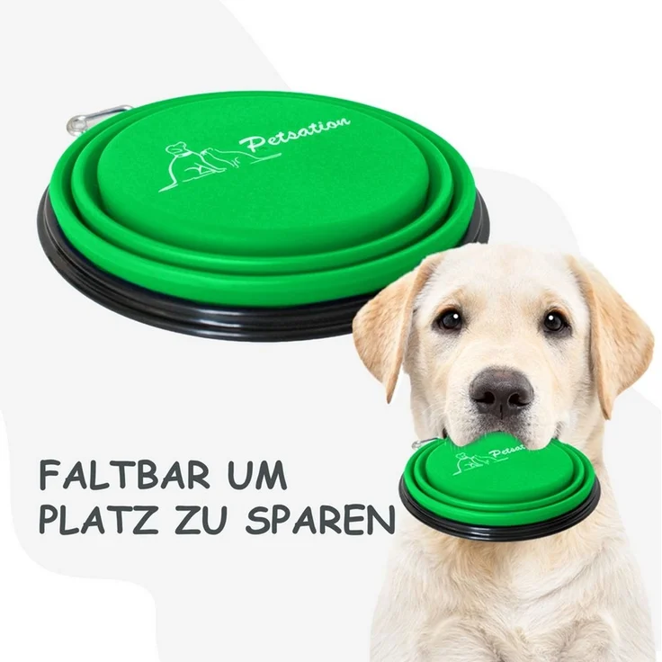 Petsation Reisenapf Hundenapf faltbar für unterwegs - Reisenapf Hund ideal für den Alltag – Bild 3