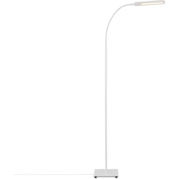 BRILONER - LED Stehlampe mit Touch, dimmbar in Stufen, einstellbar in warmweiß und kaltweiß, Leselampe, Wohnzimmerlampe, Deckenfluter, Standleuchte, Stehleuchte, 20,8 x 20,8 x 183 cm, Weiß – Bild 4