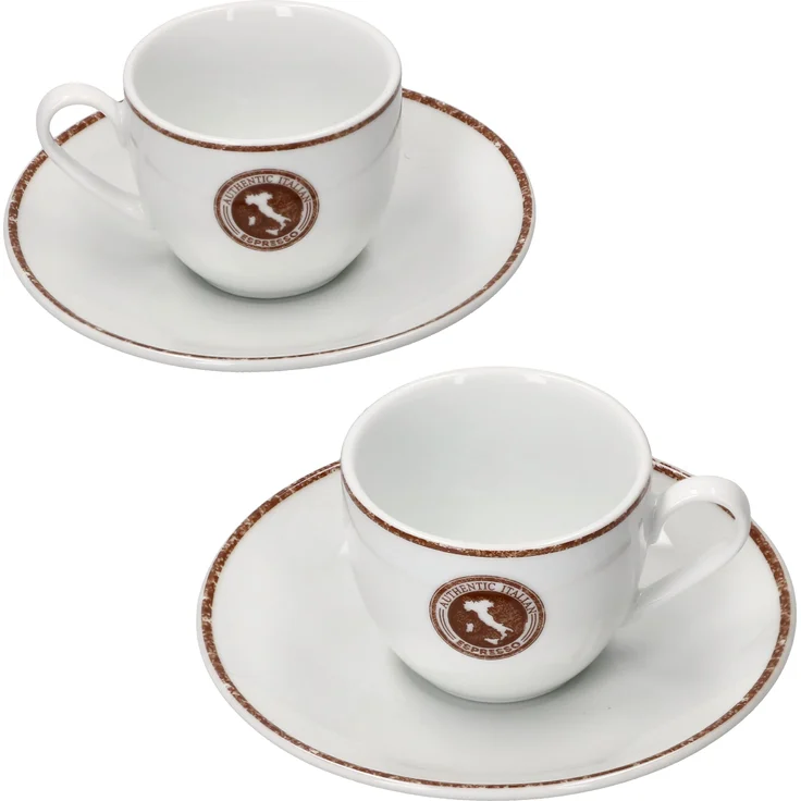 Ritzenhoff&Breker 4tlg Set Authentic Italian Espressotasse + Untertasse 80ml – Bild 2
