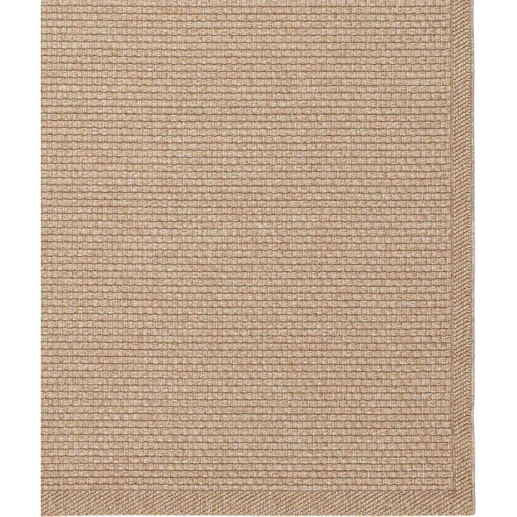 Moderner Naturteppich 117 x 180 cm Polypropylen Beige 88779105 [en. casa] – Bild 2