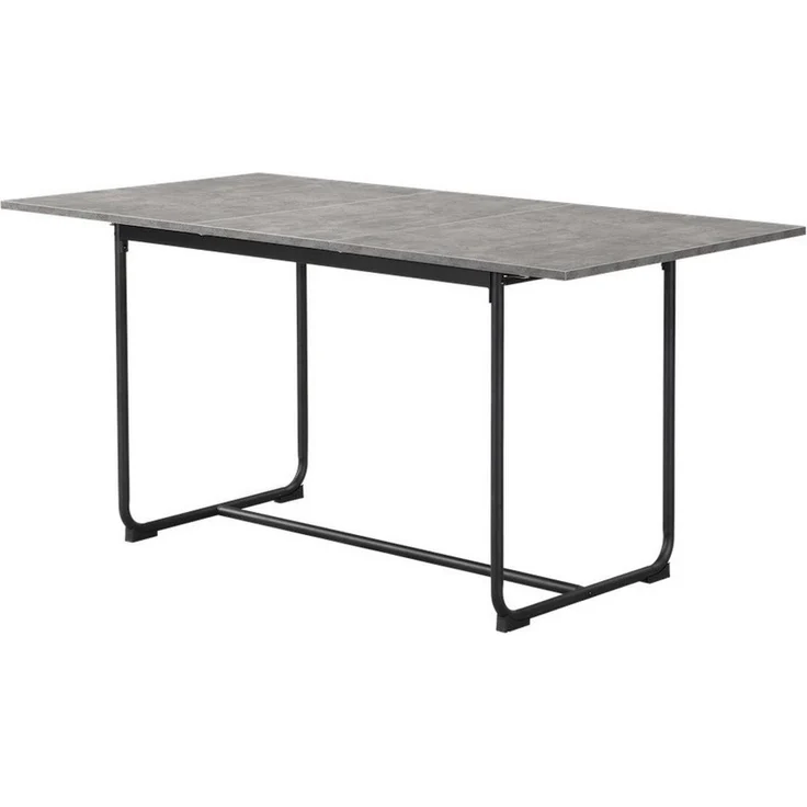 B&D home Esstisch LIO, Metallgestell schwarz oder weiß, ausziehbar, 4-6 Personen – Bild 5