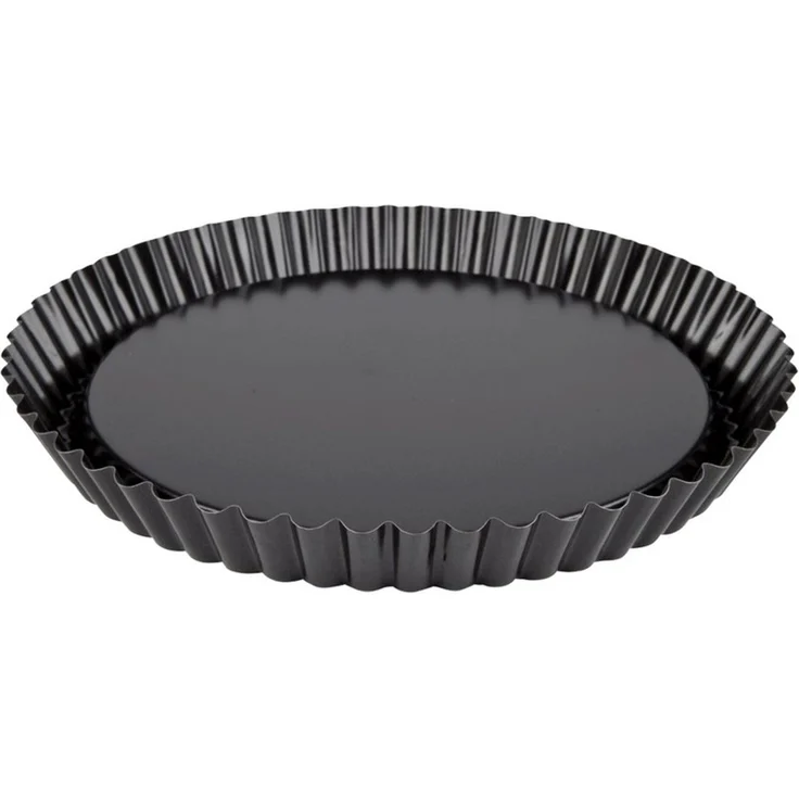 EUROHOME Backform Kuchenform rund mit Wellrand - Antihaftbeschichtung, (1-tlg), Obstkuchenform rund - Backform Kuchen antihaft – Bild 1