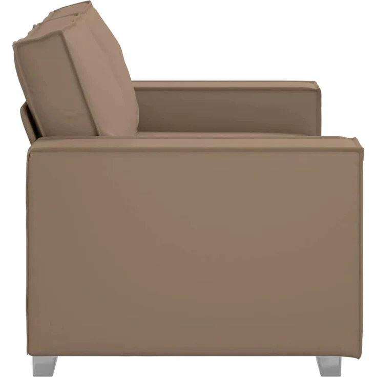 vidaXL Zweisitzer-Sofa Cappuccino 160 cm Kunstleder 4105049 – Bild 6