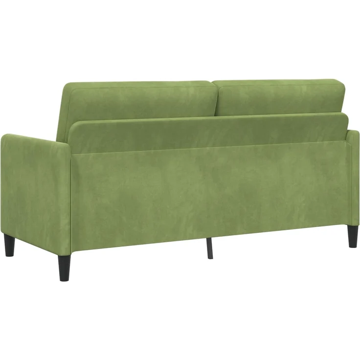 vidaXL Sofa Set mit Stauraum 2 stk. Hellgrün Polyester 3429249 – Bild 4