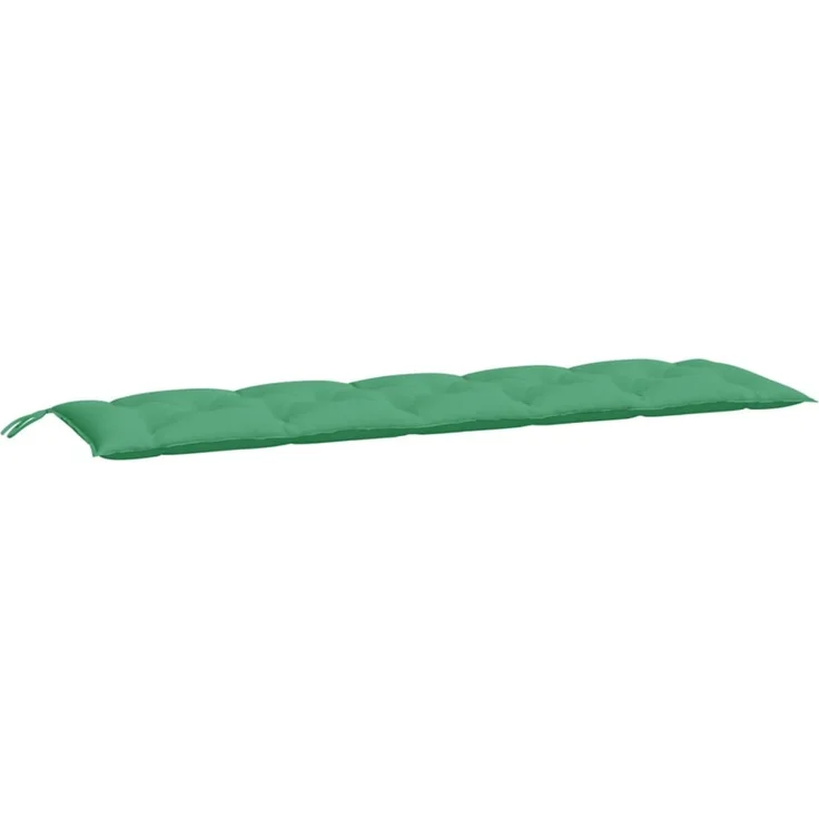 vidaXL Gartenbank-Auflagen 2 Stk. Grün 180x50x7 cm Oxford-Gewebe 361721 – Bild 2