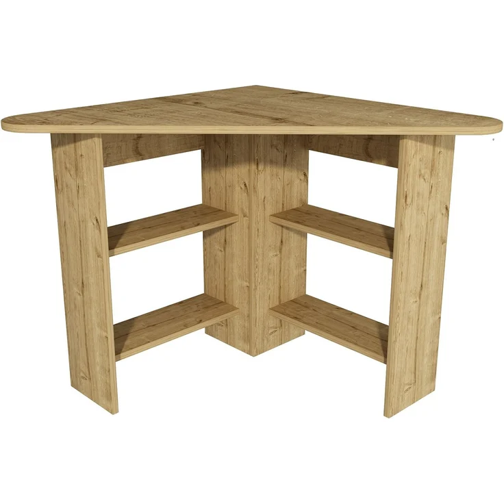 Skye Decor 'Corner - Sapphire Oak' Schreibtisch, Saphir-Eiche, 80 x 73,8 x 80 cm – Bild 4