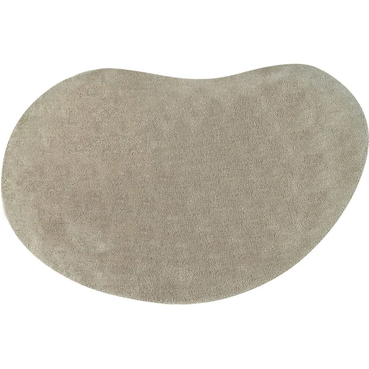 LeGer Home by Lena Gercke Hochflor-Teppich Halrum, einfarbig, besondere Form, modern, U-förmig, Höhe: 25 mm, organische Form, bean shape, kuschelig, Wohnzimmer, Schlafzimmer – Bild 4