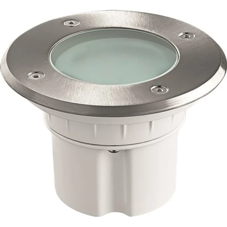 Heitronic 500148 LED Bodeneinbaustrahler Messina 90° Edelstahl starr rund 115mm – Bild 7