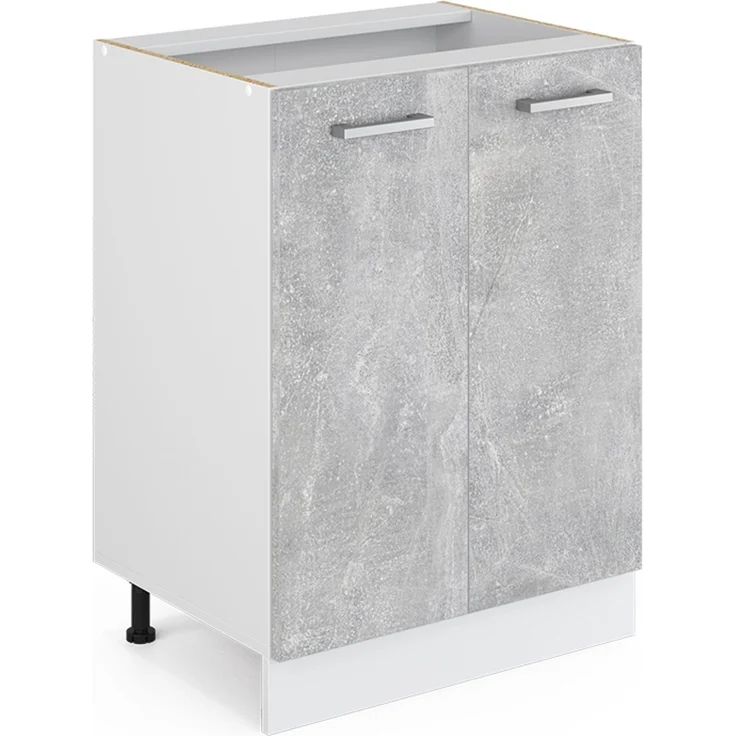 Küchenfront R-Line Beton 59.2 x 71.3 cm Möbelfront für den Unterschrank Vicco – Bild 5