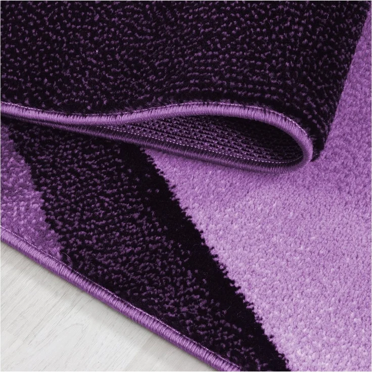 Carpettex Designteppich Ombre Design, Läufer, Höhe: 6 mm, Kurzflor Teppich Wohnzimmer Abstrakt Wellen Design Pflegeleicht – Bild 3