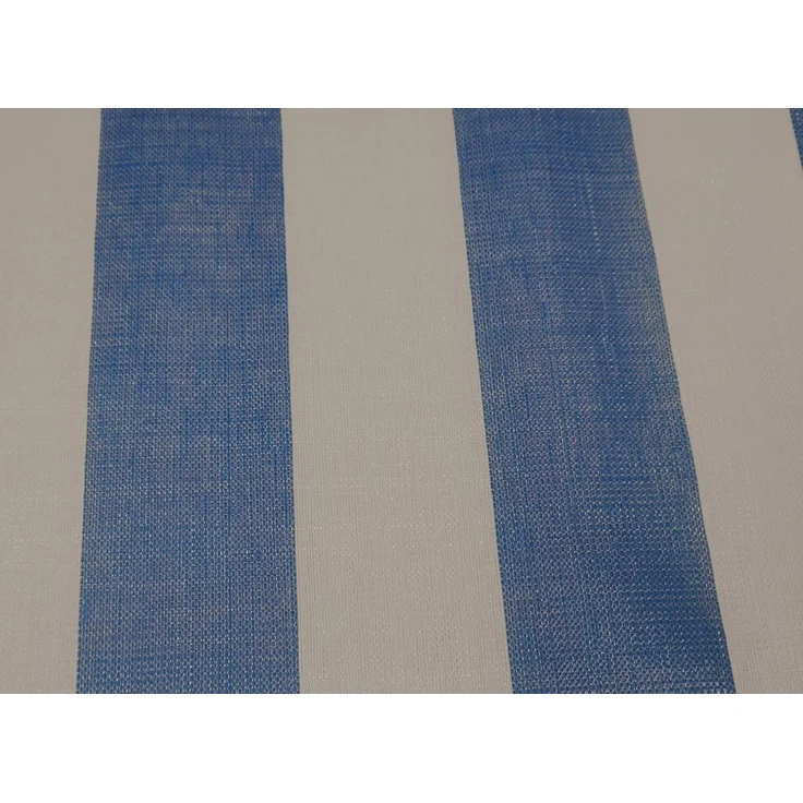 Angerer Freizeitmöbel GmbH Balkonsichtschutz Standard - Senkrechtmarkise für Sicht- und Sonnenschutz - Montage ohne Bohren und Dübeln - ideale Balkonmarkise für Mietwohnungen (Blau-Weiß, 150 cm) – Bild 7