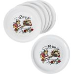 6er Set Luigi Pizzateller Ø30,5cm 6 Personen Teller Pizza Bäcker große Platte