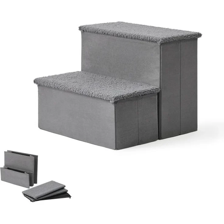 Relaxdays Faltbare Hundetreppe mit Stauraum – Bild 10