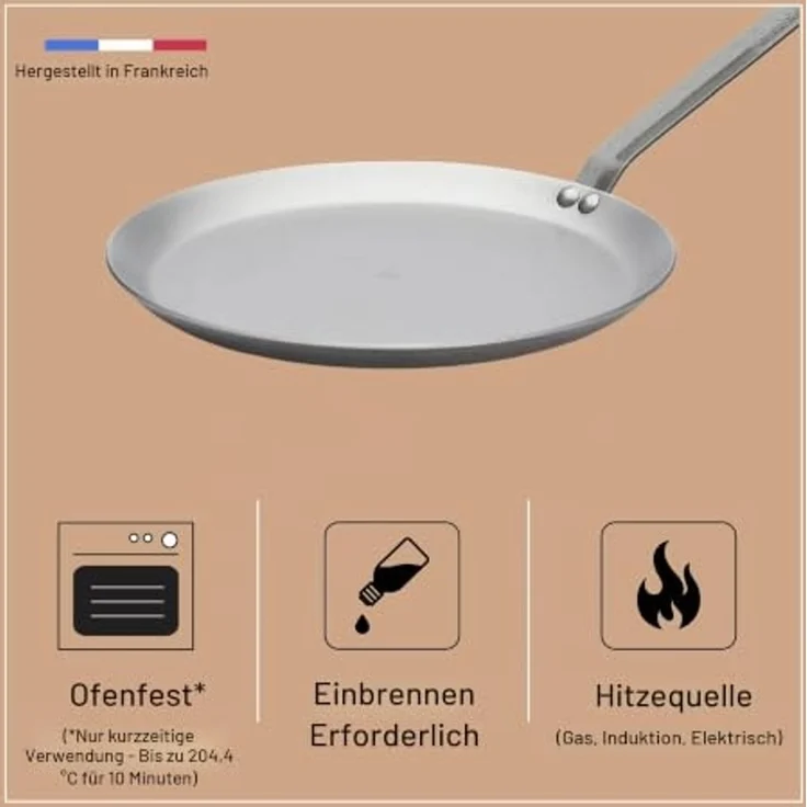 De Buyer CREPE PFANNE MINERAL B Ø 24CM – Bild 4