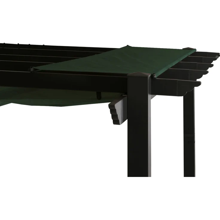 Mendler 'HWC-N93' Pergola, Aluminium grün, 3 x 4 m – Bild 6