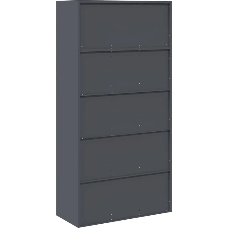 vidaXL Aufbewahrungsschrank 2 stk. Anthrazit 90 x 40 x 180 cm Stahl 3438653 – Bild 10