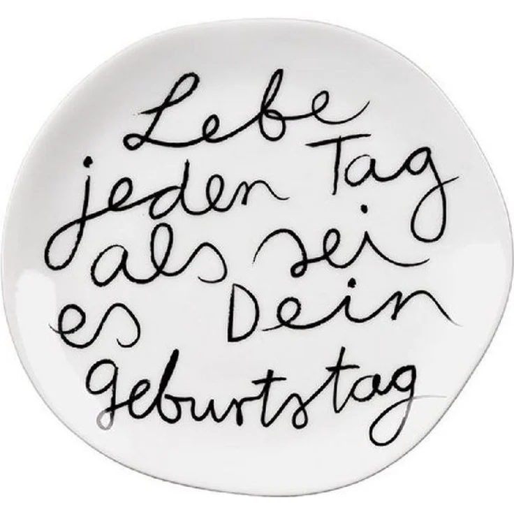 Räder Dining Mix&Match Teller klein Lebe jeden Tag Ø 14 cm – Bild 4