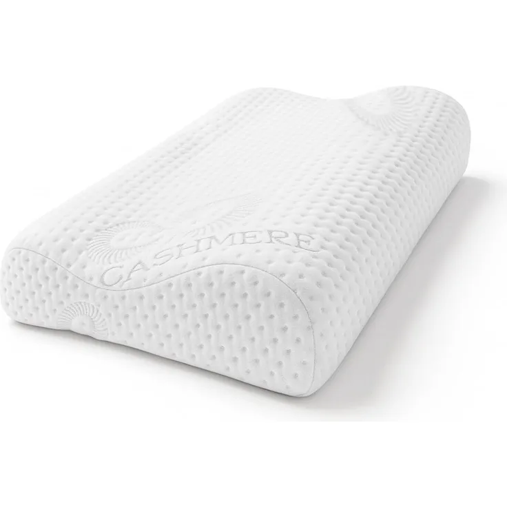 FMP Matratzenmanufaktur Kopfstützkissen FMP Visco ErgoKissen, Nackenstützkissen, Nackenkissen, ergonomisch geformtes Nackenstützkissen, Nackenkissen