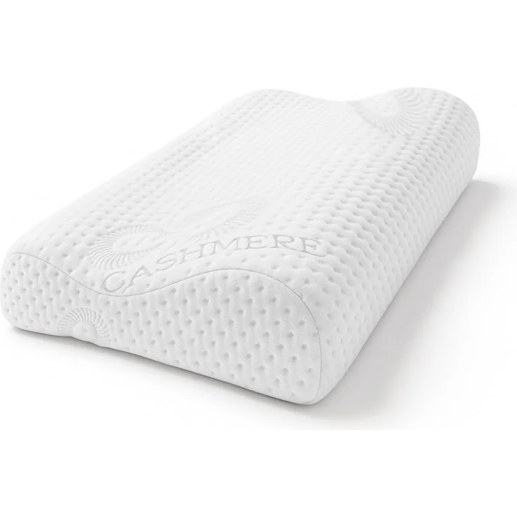 FMP Matratzenmanufaktur Kopfstützkissen FMP Visco ErgoKissen, Nackenstützkissen, Nackenkissen, ergonomisch geformtes Nackenstützkissen, Nackenkissen