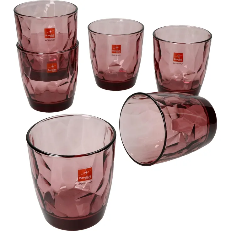 6er Set Diamond Rock purple Whiskyglas 30,5 cl - 4027013