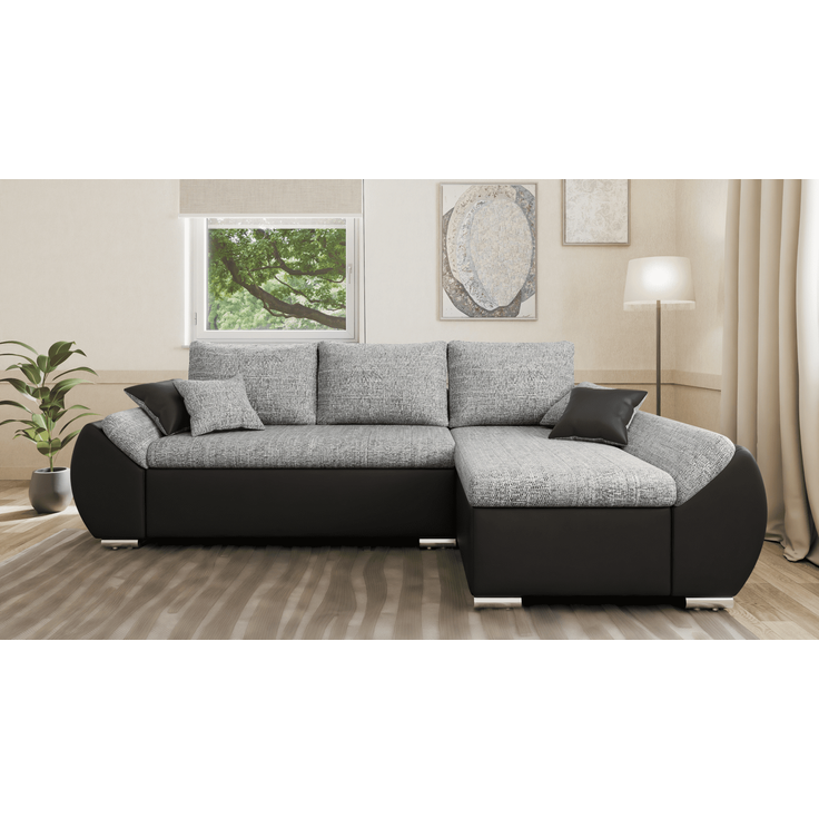 Ecksofa Auro von Jan-Art mit Schlaffunktion | verschiedene Farben erhältlich