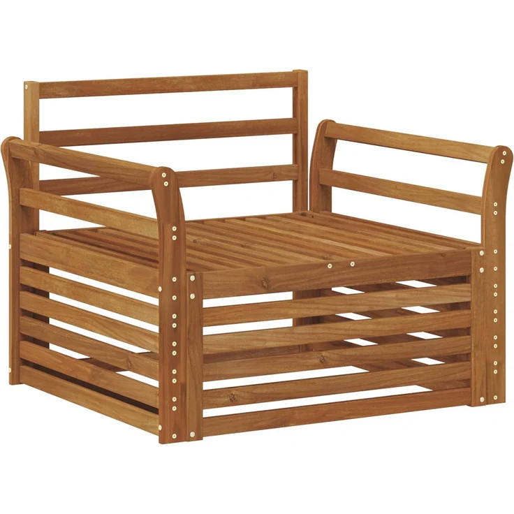 vidaXL 2 stk. Outdoor-Sofa Natur 3436394 – Bild 2